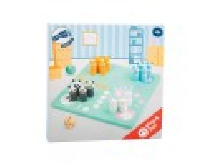 Small Foot Игра Не се сърди, човече, в пастелни цветове Small Foot Игра Не се сърди, човече, в пастелни цветове