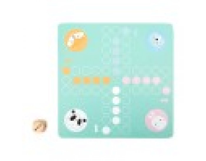 Small Foot Игра Не се сърди, човече, в пастелни цветове Small Foot Игра Не се сърди, човече, в пастелни цветове