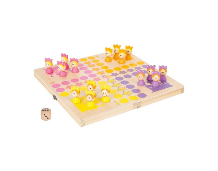 Small Foot Игра Не се сърди, човече - Принцеси, дървено, 24 х 24 х 1.5 cm Small Foot Игра Не се сърди, човече - Принцеси, дървено, 24 х 24 х 1.5 cm