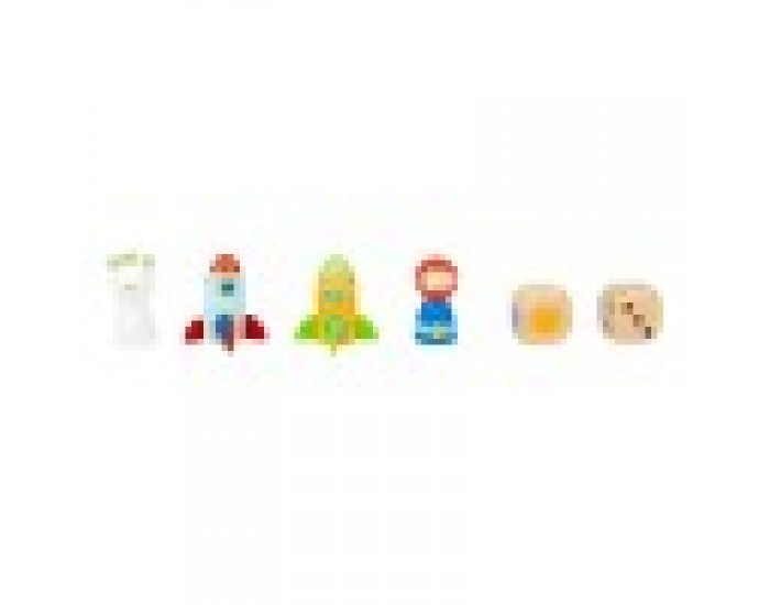 Small Foot Игра Не се сърди, човече - Космос, дървено Small Foot Игра Не се сърди, човече - Космос, дървено