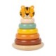 Small Foot Кула Тигър, с форми за нанизване, дървени Small Foot Кула Тигър, с форми за нанизване, дървени