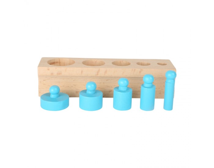 Small Foot Цилиндри, дървени, цветни, 15 х 16 х 3.5 cm Small Foot Цилиндри, дървени, цветни, 15 х 16 х 3.5 cm