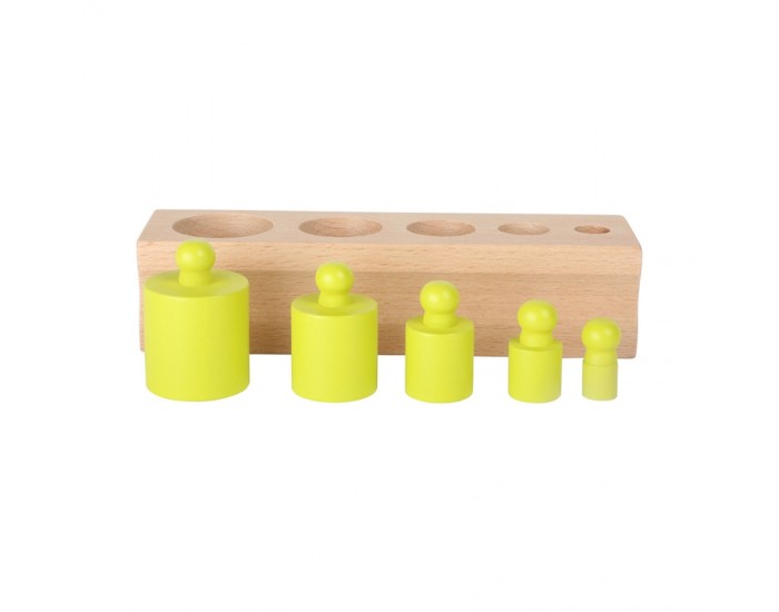 Small Foot Цилиндри, дървени, цветни, 15 х 16 х 3.5 cm Small Foot Цилиндри, дървени, цветни, 15 х 16 х 3.5 cm
