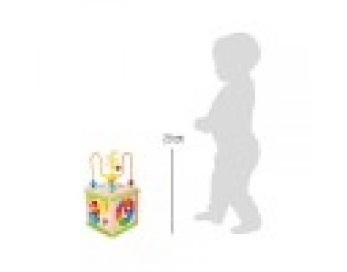Small Foot Куб, дидактичен, 5 в 1, дървен, 15 х 15 х 29 cm Small Foot Куб, дидактичен, 5 в 1, дървен, 15 х 15 х 29 cm
