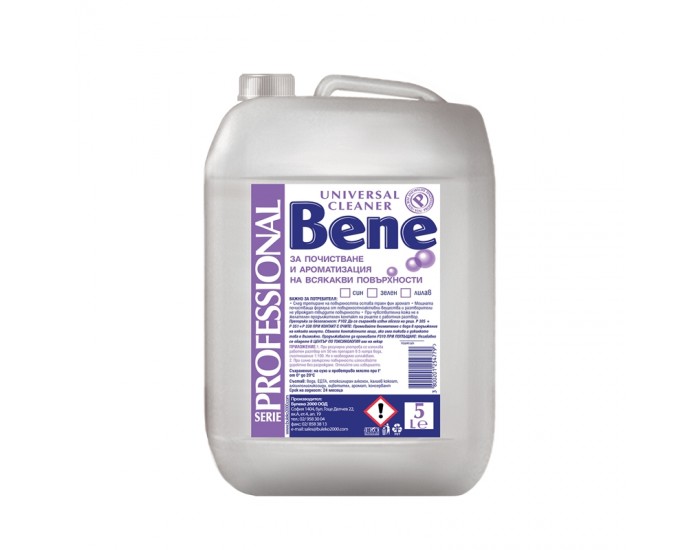 Bene Препарат за почистване на под, универсален, 5 L Bene Препарат за почистване на под, универсален, 5 L