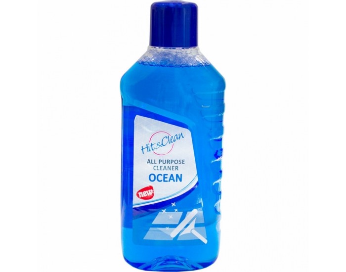 Hit&Clean Препарат за под, универсален, концентрат, океан, 1 L Hit&Clean Препарат за под, универсален, концентрат, океан, 1 L