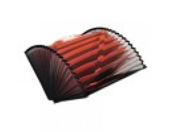 Exacompta Папка Exactive, тип хармоника, с 24 отделения, PP, черна