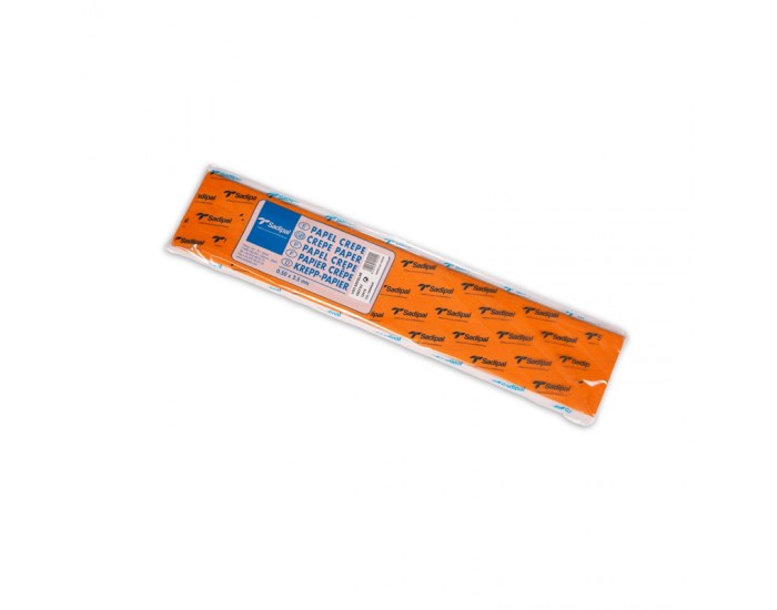 Fabriano Креп хартия, 40 g/m2, 0.50 х 2.5 m, оранжева Fabriano Креп хартия, 40 g/m2, 0.50 х 2.5 m, оранжева