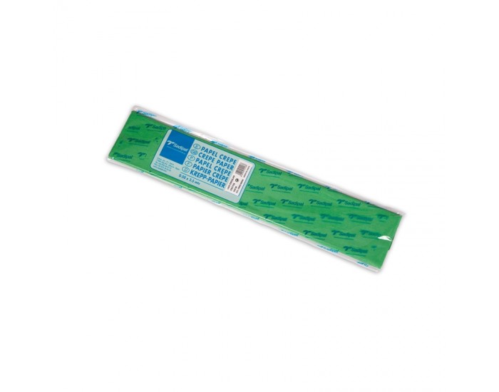 Fabriano Креп хартия, 40 g/m2, 0.50 х 2.5 m, зелена Fabriano Креп хартия, 40 g/m2, 0.50 х 2.5 m, зелена