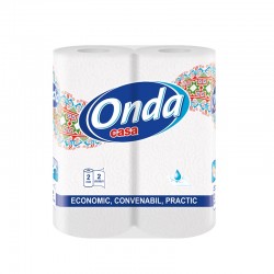 Onda Кухненска ролка Casa, целулозна, двупласова, 2 броя - Onda