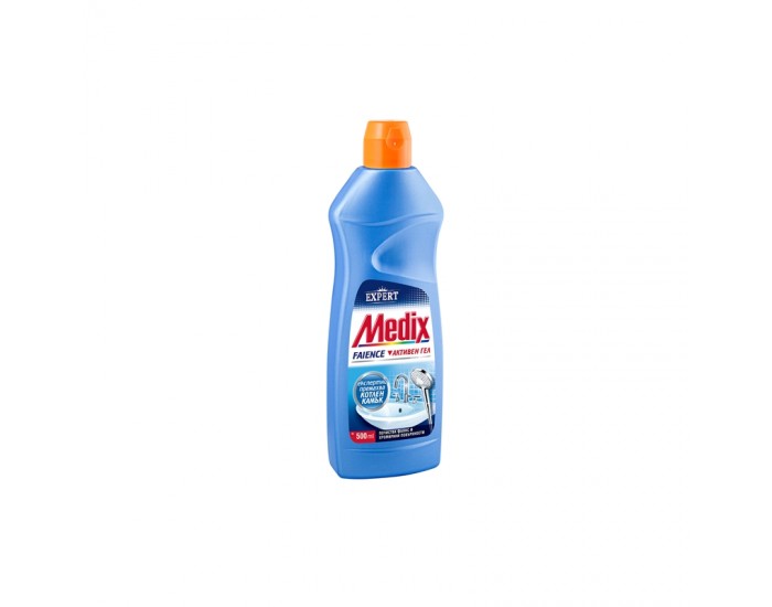 Medix Препарат за почистване на фаянс Expert Faience, активен гел, 500 ml Medix Препарат за почистване на фаянс Expert Faience, активен гел, 500 ml