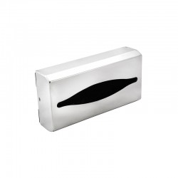 Dayco Кутия за кърпи Kleenex, 12.5 х 25 х 6.5 cm, инокс - Dayco