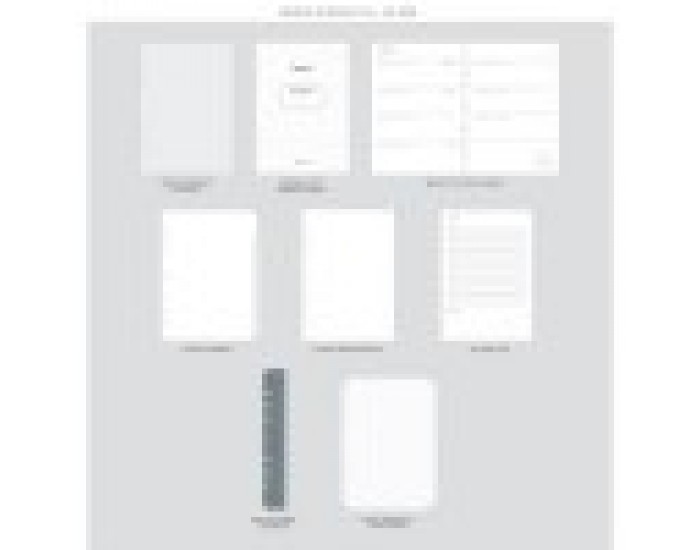 Filofax Органайзер Moonlight, A5, бял Filofax Органайзер Moonlight, A5, бял