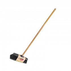 York Метла Eco Natural, 33 cm, с дръжка Bamboo 120 cm - Почистващи продукти, Кошове за смет и консумативи