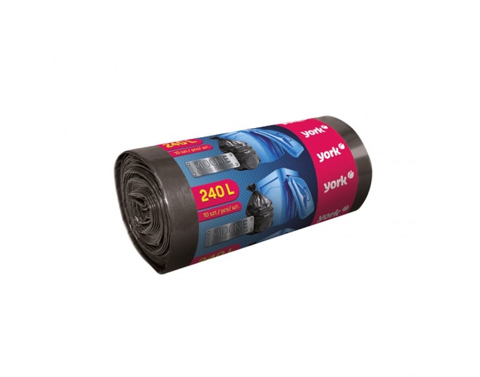 York Торби за смет Strong, 240 L, 10 броя York Торби за смет Strong, 240 L, 10 броя