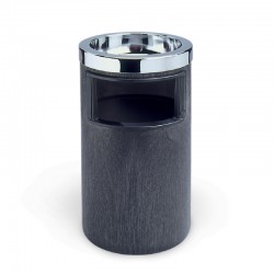 Rubbermaid Пепелник, хром - RUBBERMAID