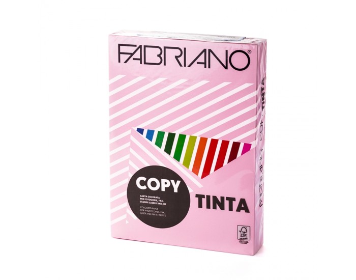 Fabriano Копирен картон, A4, 160 g/m2, розов, 250 листа