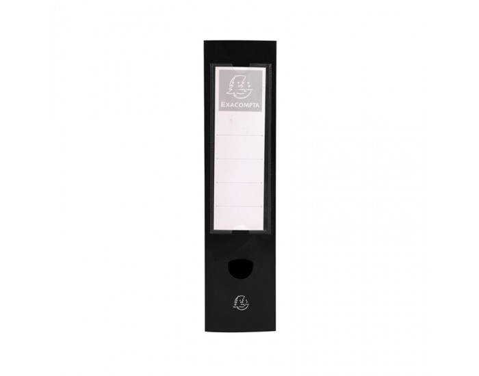Exacompta Бокс с копче, A4, PP, 4 cm, хоризонтален и вертикален, черен