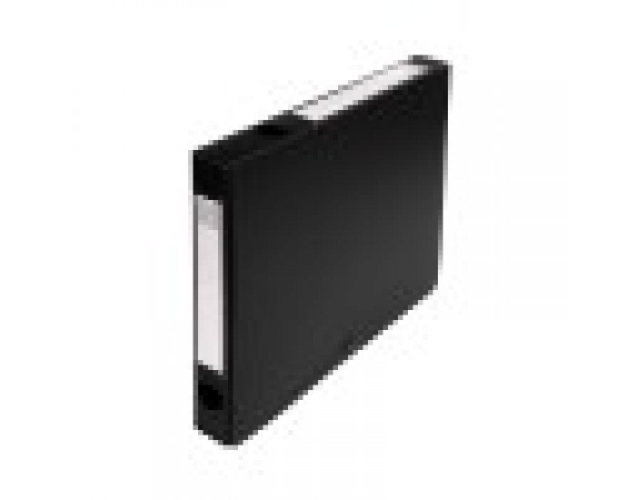 Exacompta Бокс с копче, A4, PP, 4 cm, хоризонтален и вертикален, черен