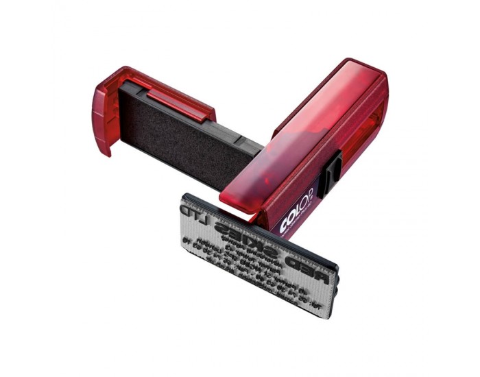 Colop Печат PSP 40, джобен, 58 х 22 mm, червено-син Colop Печат PSP 40, джобен, 58 х 22 mm, червено-син