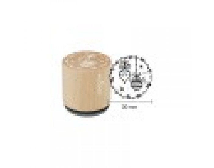 Colop Дисплей Woodies с печати Коледа, 25 броя, с включени 5 тампона, асорти