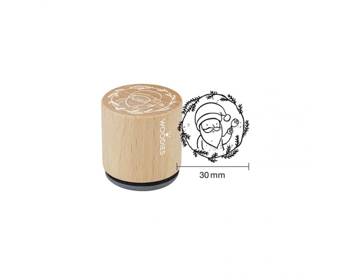 Colop Дисплей Woodies с печати Коледа, 25 броя, с включени 5 тампона, асорти