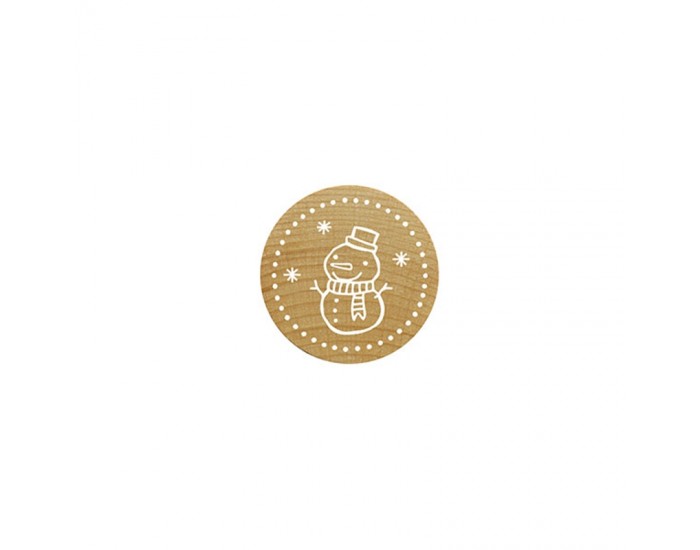 Colop Дисплей Woodies с печати Коледа, 25 броя, с включени 5 тампона, асорти
