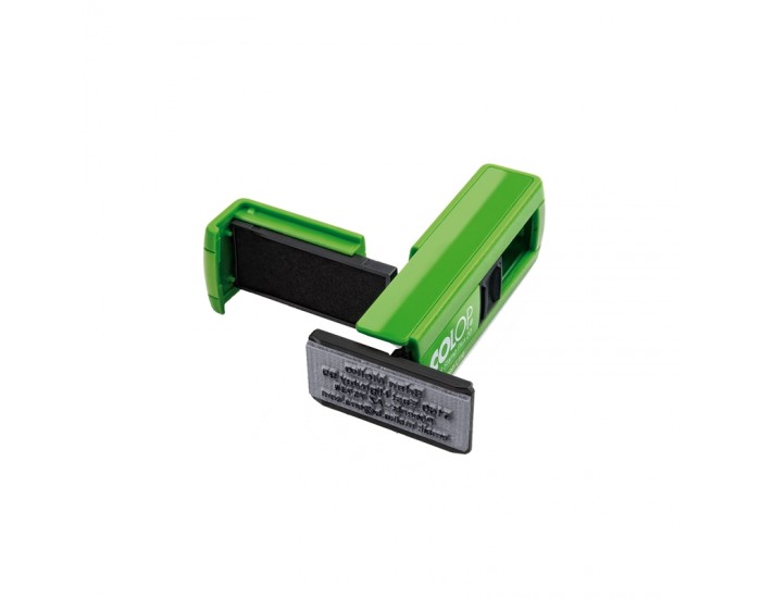 Colop Печат Pocket Stamp Plus 20, джобен, 14 x 38 mm, светлозелен