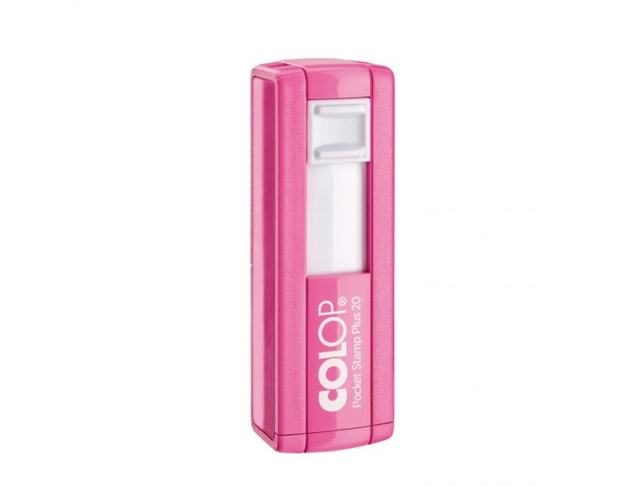 Colop Печат Pocket Stamp Plus 20, джобен, 14 x 38 mm, розов Colop Печат Pocket Stamp Plus 20, джобен, 14 x 38 mm, розов