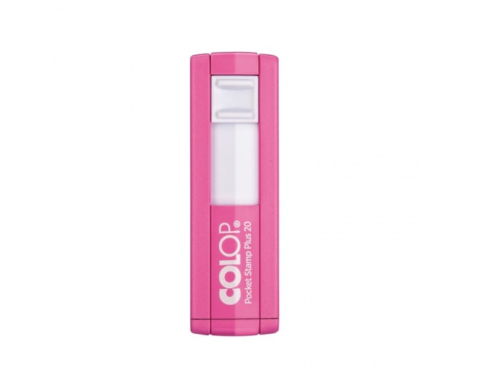 Colop Печат Pocket Stamp Plus 20, джобен, 14 x 38 mm, розов Colop Печат Pocket Stamp Plus 20, джобен, 14 x 38 mm, розов