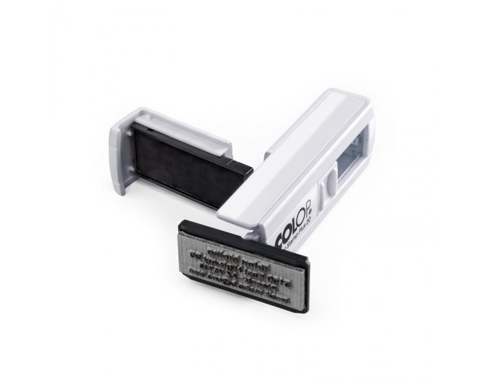 Colop Печат Pocket Stamp Plus 20, джобен, 14 x 38 mm, бял Colop Печат Pocket Stamp Plus 20, джобен, 14 x 38 mm, бял