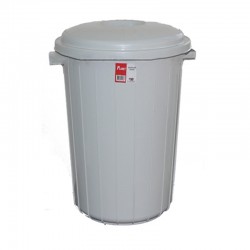 Planet Кош с капак UP104, 50 L, сив - Planet