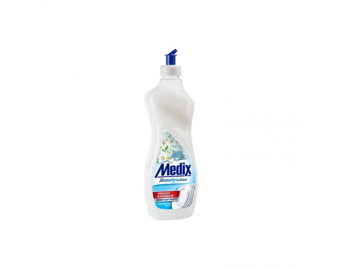 Medix Препарат за миене на съдове Balsam, пролетна свежест, 415 ml, бял Medix Препарат за миене на съдове Balsam, пролетна свежест, 415 ml, бял