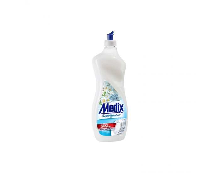 Medix Препарат за миене на съдове Balsam, пролетна свежест, 750 ml, бял Medix Препарат за миене на съдове Balsam, пролетна свежест, 750 ml, бял