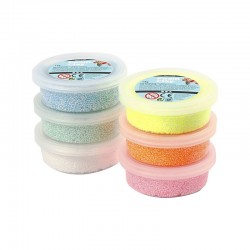 Creativ Company Пластилин, пяна, 6 x 14 g, неонови цветове - Сравняване на продукти
