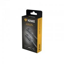 Yenkee Кабел USB Type-C към USB Type-C, 1 m, сив - YENKEE
