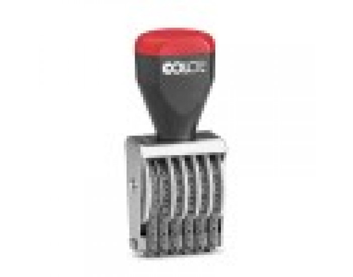 Colop Номератор 04006, с 6 цифри, 4 mm, ръчен, черен Colop Номератор 04006, с 6 цифри, 4 mm, ръчен, черен