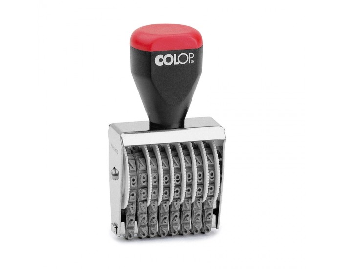 Colop Номератор 04008, с 8 цифри, 4 mm, черен Colop Номератор 04008, с 8 цифри, 4 mm, черен