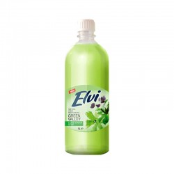 Elvi Течен сапун, билкови листа, 1 L, зелен - Почистващи препарати