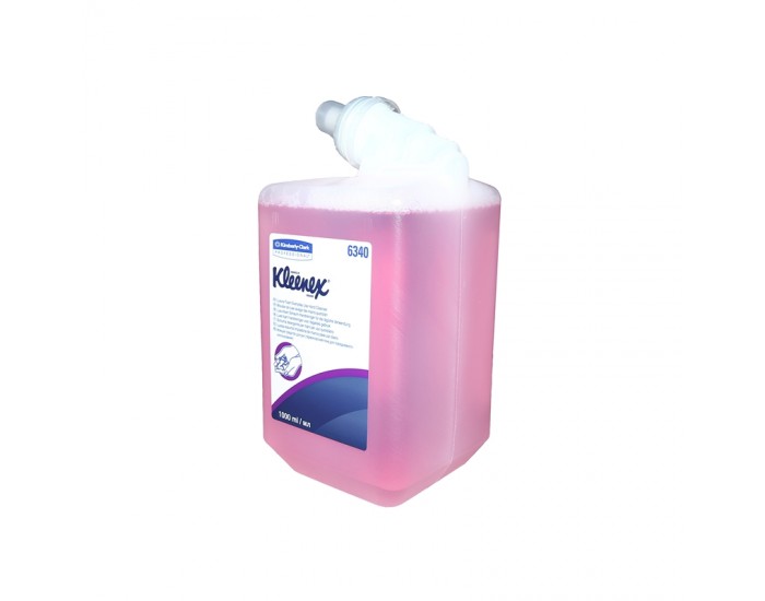 Kimberly-Clark Сапун на пяна Scott Essential, за ежедневна употреба, 2500 дози, 1 L, розов Kimberly-Clark Сапун на пяна Scott Essential, за ежедневна употреба, 2500 дози, 1 L, розов