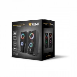 Yenkee Тонколони 2003RGB, USB 2.0, с подсветка - Тонколони и Аудио