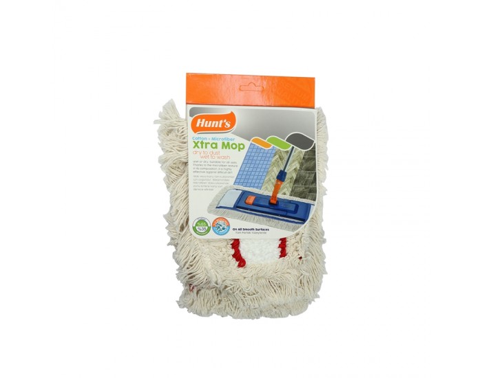 Hunts Моп Medical, за мокро почистване, памучен 40 cm, червен Hunts Моп Medical, за мокро почистване, памучен 40 cm, червен