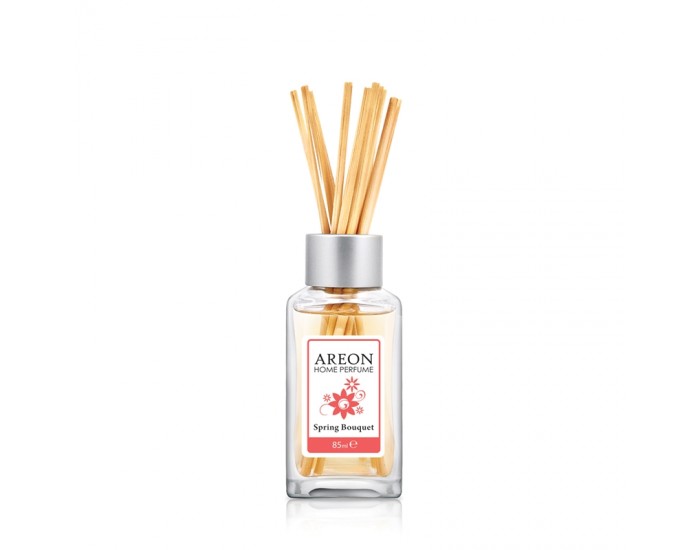 Areon Ароматизатор Home Perfume, пръчици, пролетен букет, 85 ml Areon Ароматизатор Home Perfume, пръчици, пролетен букет, 85 ml