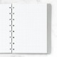 Filofax Пълнител за тефтер, A5, на квадратчета Filofax Пълнител за тефтер, A5, на квадратчета