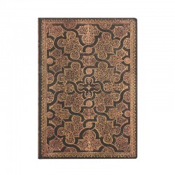 Paperblanks Тефтер Enigma, 130 х 180 mm, широки редове, мека корица, 88 листа - Paperblanks