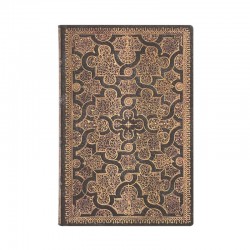 Paperblanks Тефтер Enigma, 95 х 140 mm, широки редове, мека корица, 104 листа - Paperblanks