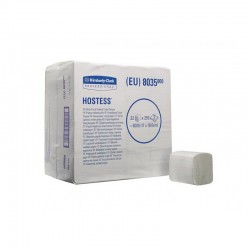 Kimberly Clark Тоалетна хартия Hostess, на пачка, 250 къса, 32 броя - Kimberly-Clark