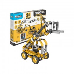 Engino Конструктор Creative Builder Motorized - Висок кран, 3 в 1 - Engino