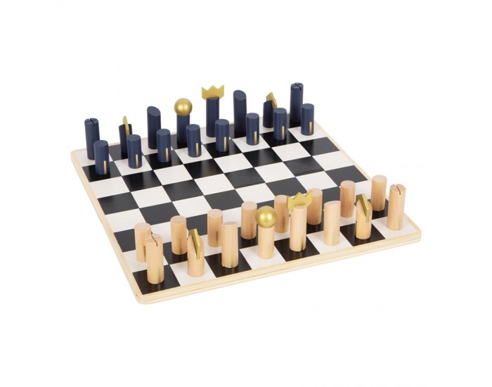 Small Foot Игри шах и табла, златно издание, 28 х 28 х 1 cm Small Foot Игри шах и табла, златно издание, 28 х 28 х 1 cm