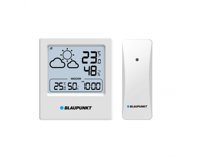 Blaupunkt Метеостанция WS10WH, с 1 сензор Blaupunkt Метеостанция WS10WH, с 1 сензор